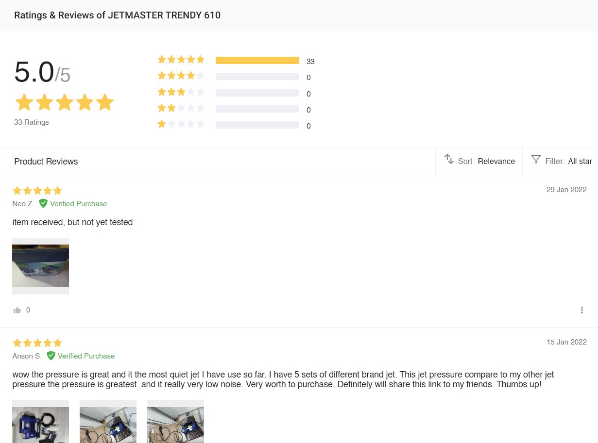 Trendy 610 Lazada Rating Trendy 610 Lazada Rating